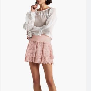 Alice + Olivia Pink Skirt